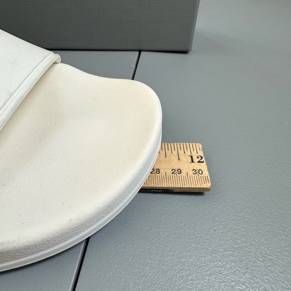 NWT Balenciaga White Pool Slide Sandals. Women’s 12 EU 42 - Picture 7 of 14